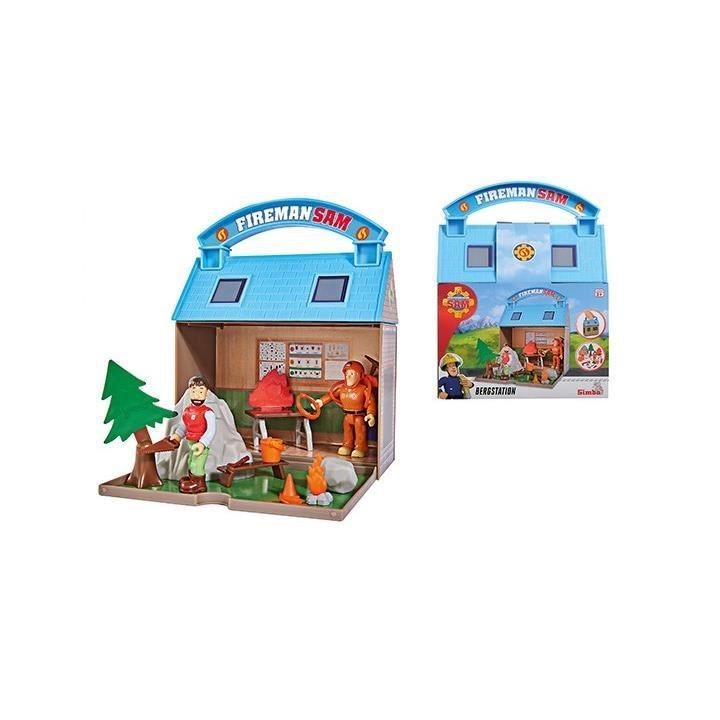 SAM LE POMPIER Playset Secours Montagne + Figurine