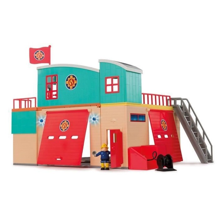 SAM LE POMPIER Caserne Pontypandy + 1 figurine