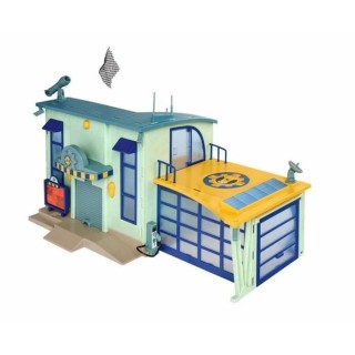 Simba - Sam le Pompier - Commissariat de Police + 1 Figurine - Sons et