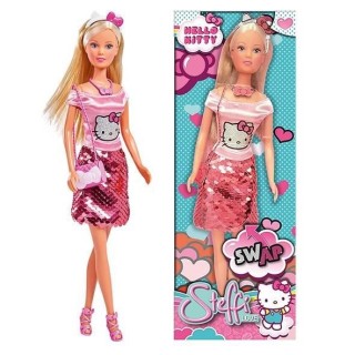 HELLO KITTY - STEFFI LOVE Poupée 29 cm Fashion Paillettes Sequins Ré