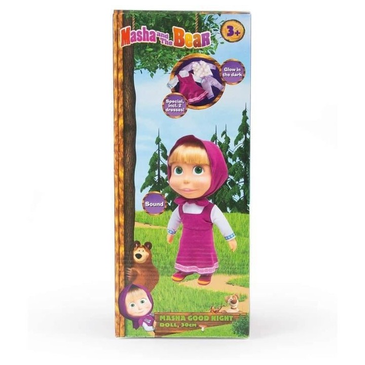SIMBA Masha & Michka - Poupée Masha Musicale 30 Cm