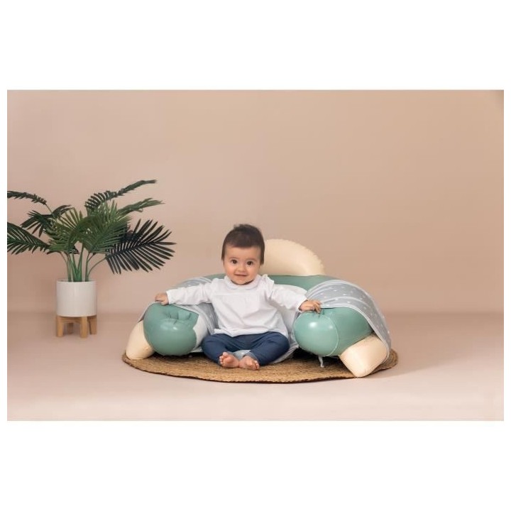 Little Smoby Cosy Seat - 1 siege bébé avec housse tissu + tablette d