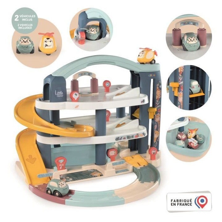 Smoby maxi-cosi poussette + landau sauge - des 3 ans