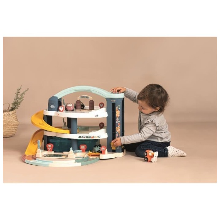 Smoby maxi-cosi poussette + landau sauge - des 3 ans