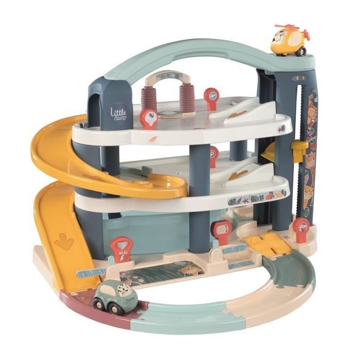 Smoby maxi-cosi poussette + landau sauge - des 3 ans