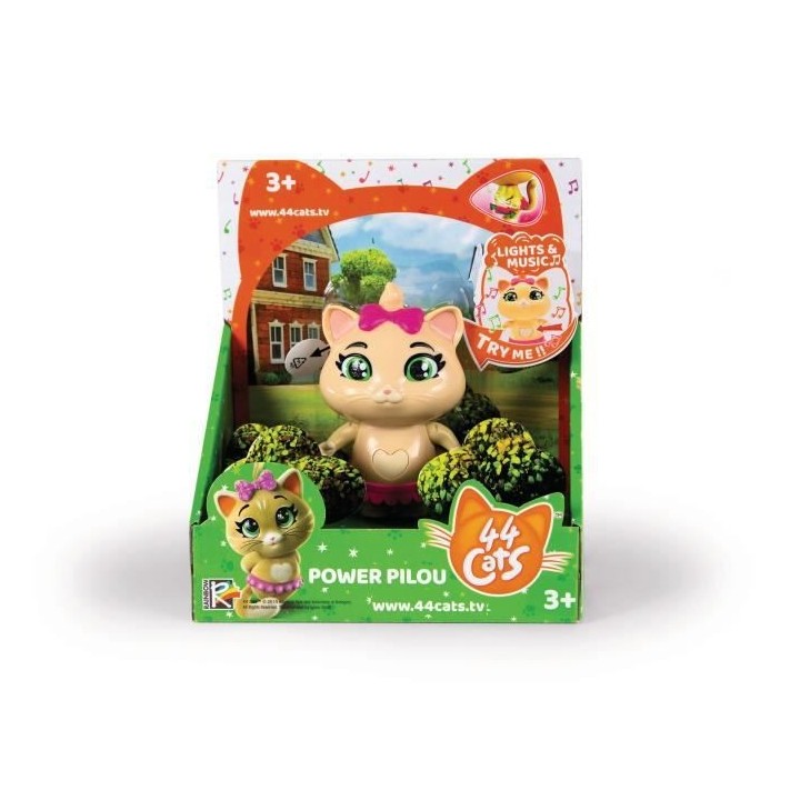 Figurine Music Power Pilou 44CATS - SMOBY