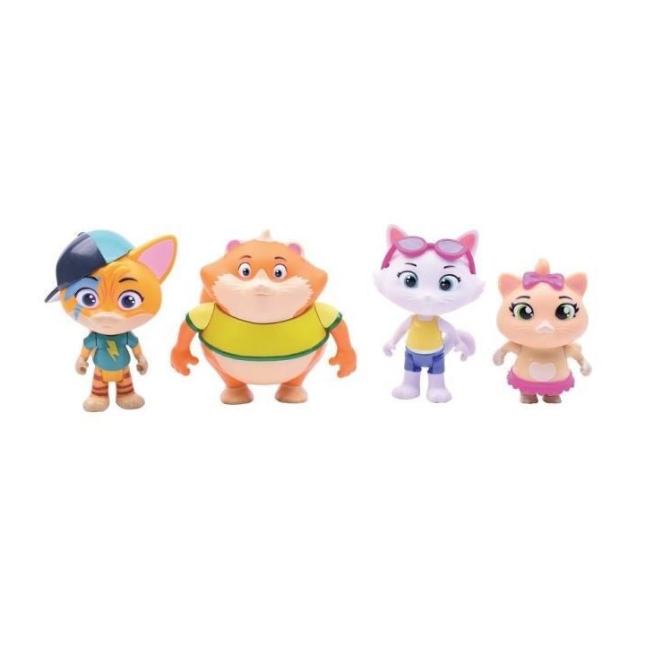 Set De 4 Figurines 44CATS - SMOBY