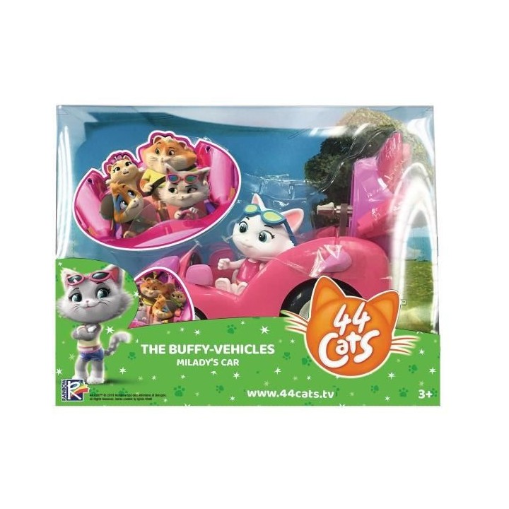 Vehicule + Milady 44CATS - SMOBY