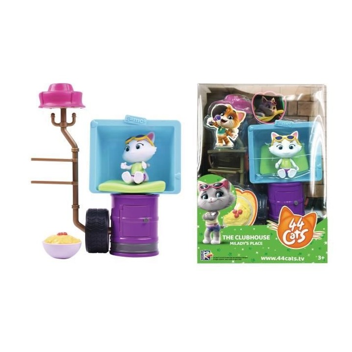 Deluxe Playset/Milady 44CATS - SMOBY