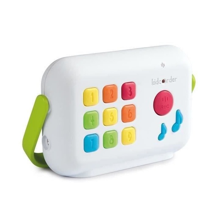 SMOBY Kidcorder Lecteur Audio Enregistreur