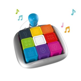 SMOBY SMART Cubes Malins - 3 Modes de Jeu - Apprentissage Couleur / Ch