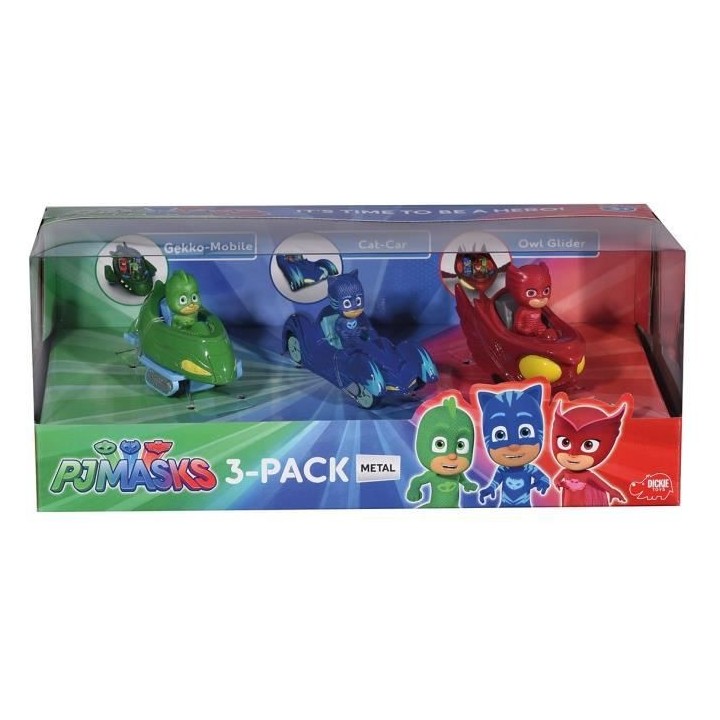 LES PYJAMASQUES Gitfpack 3 Pcs