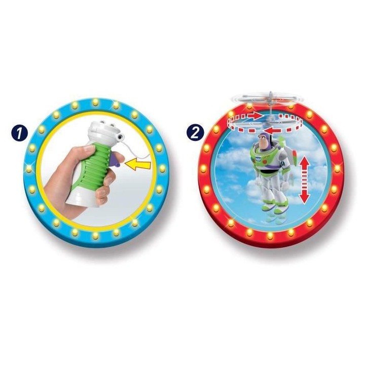 TOY STORY Smoby Buzz Volant + télécommande