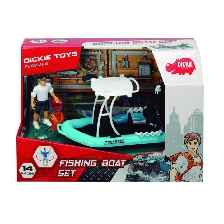 DICKIE Playlife Bateau De Peche