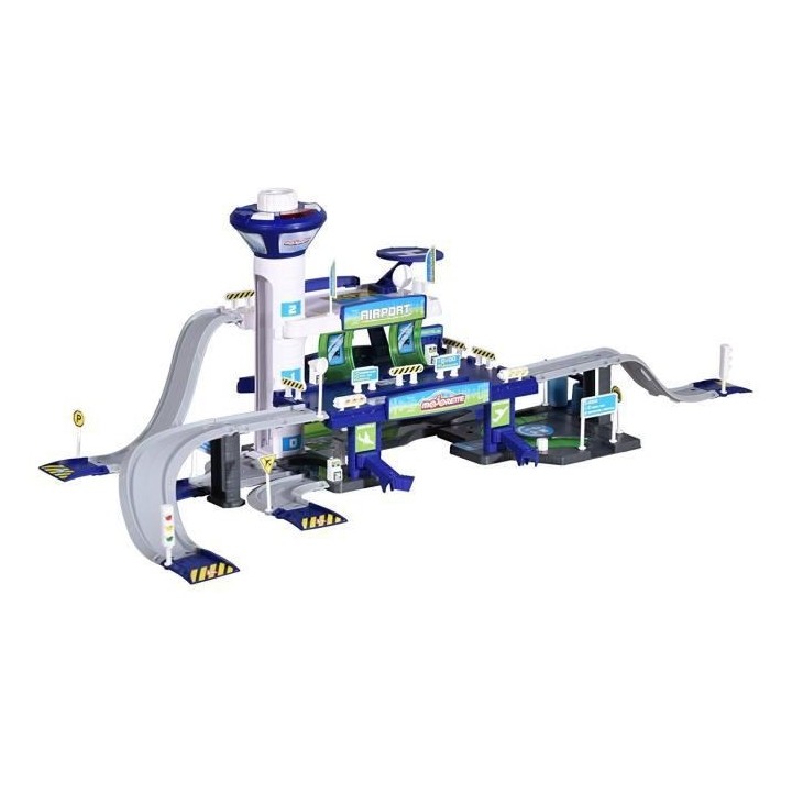 Majorette Aéroport Playset + 5 Véhicules