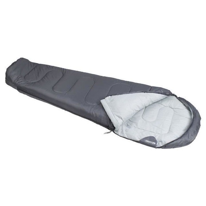 ABBEY CAMP Sac de couchage momie - 100% polyester - Température de co