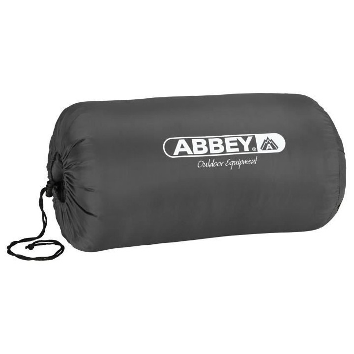 ABBEY CAMP Sac de couchage momie - 100% polyester - Température de co