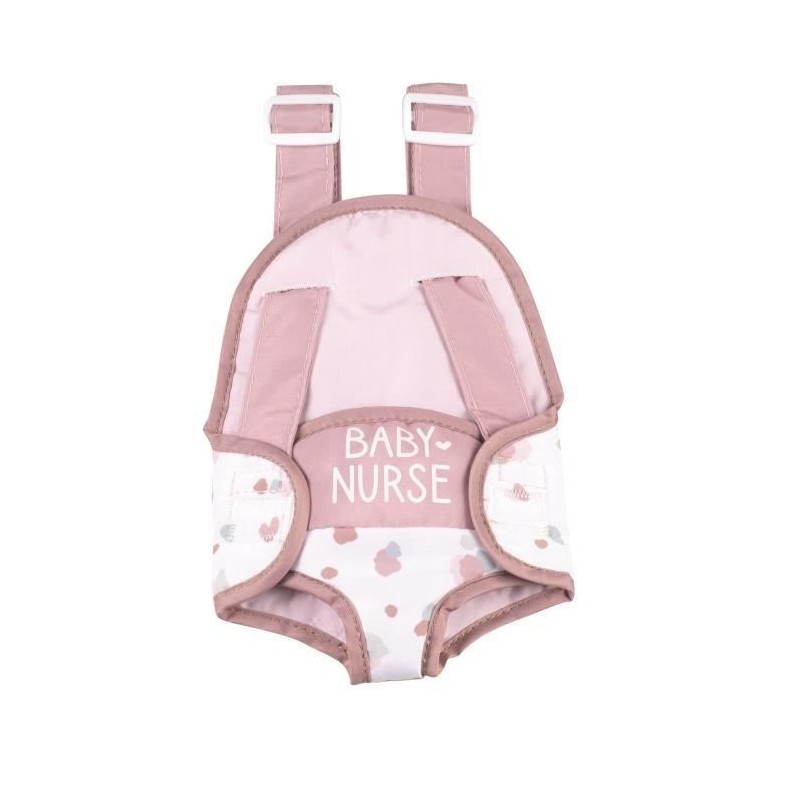 Smoby Baby Nurse poussette canne pour poupon jusqu'a 42cm non inclus - Structure en métal - Tissu déhoussable et lavable - des