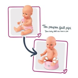 SMOBY Baby Nurse Cododo 2 en 1 - 14 Accessoires + Poupon Pipi