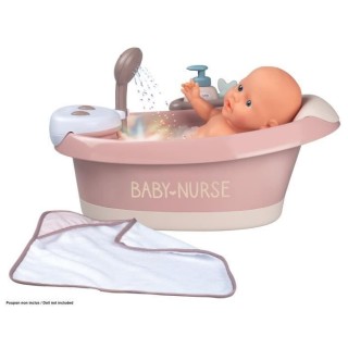 Smoby Baby Nurse berceau a barreaux pour poupon jusqu'a 42 cm (non inc
