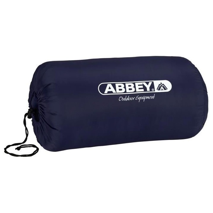 ABBEY CAMP Sac de couchage momie - 100% polyester - Température de co