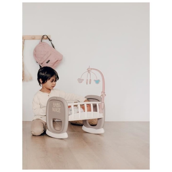 Smoby Baby Nurse nurserie cocoon - Piles non incluses - des 18 mois