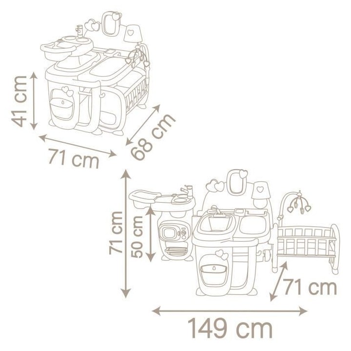 Peluche Chi Chi Love Husky interactif - 30cm - 12 commandes vocales -