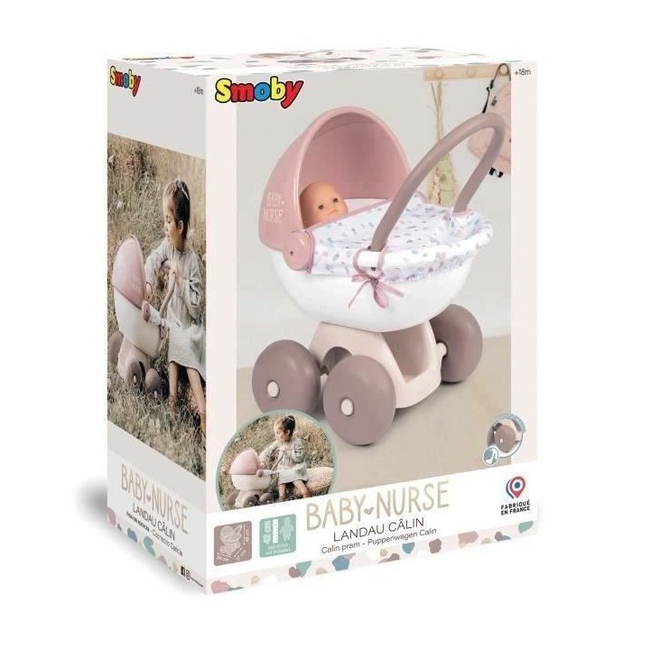Smoby Marchande Supermarché pour Enfant - Chariot de Course Inclus -