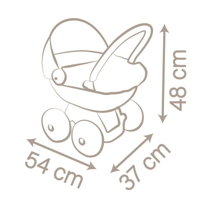 Smoby Marchande Supermarché pour Enfant - Chariot de Course Inclus -
