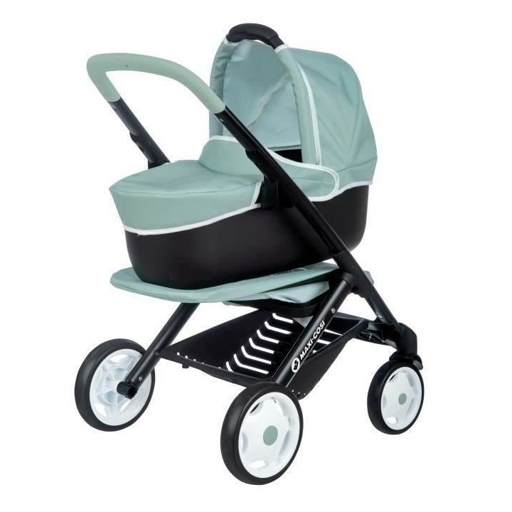 Smoby Baby Nurse grande maison des bébés avec 3 espaces distincts :