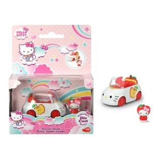HELLO KITTY Voiture Pomme + 1 figurine