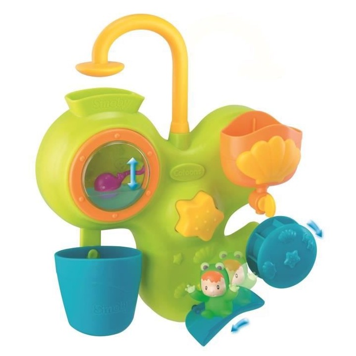 SMOBY Cotoons Aquafun Jeu de Bain Multifonctions