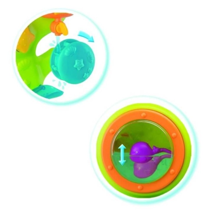 SMOBY Cotoons Aquafun Jeu de Bain Multifonctions