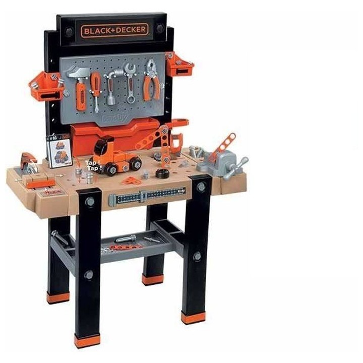 Smoby Établi pour enfants BLACK+DECKER Bricolo Ultimate