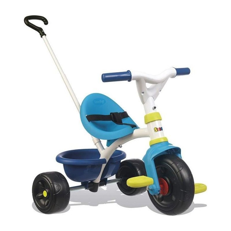 SMOBY Tricycle Enfant Evolutif Be Fun Bleu