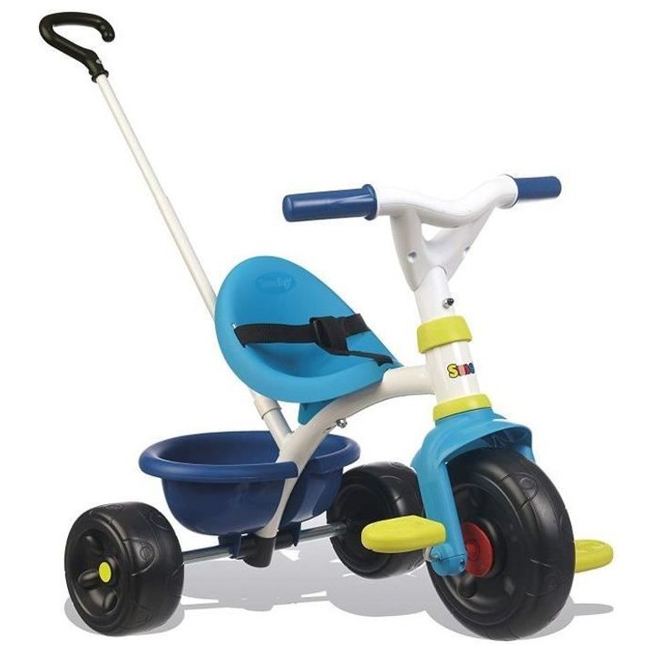 SMOBY Tricycle Enfant Evolutif Be Fun Bleu