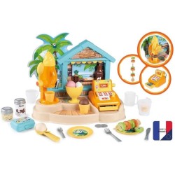 Smoby Beach Bar - caisse enregistreuse Bar d'été