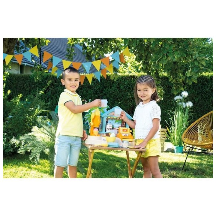 Smoby Beach Bar - caisse enregistreuse Bar d'été