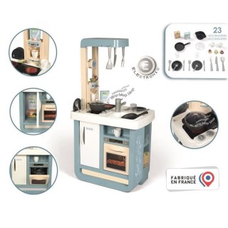 Little Smoby grand garage - Inclus : 1 voiture, 1 hélicoptere, 4 pist