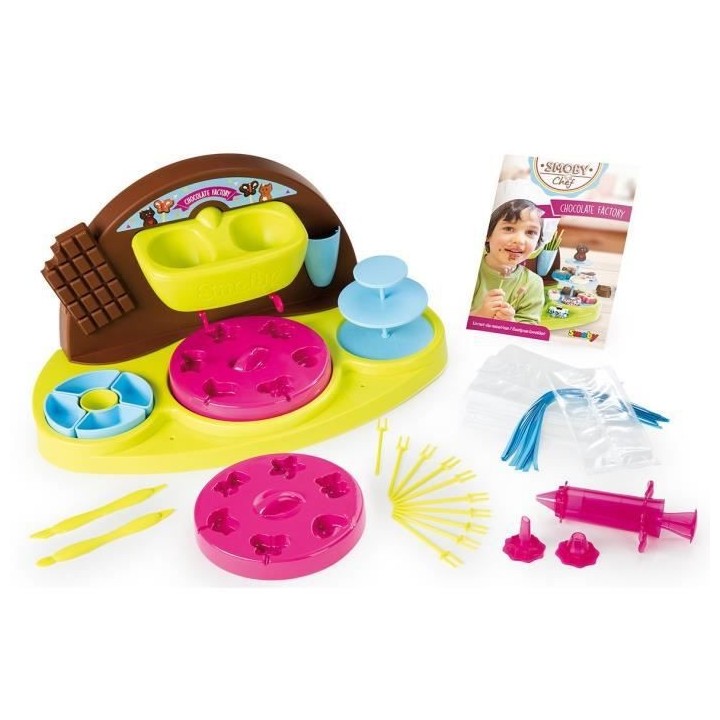 SMOBY CHEF Chocolate Factory + 1 Livre de Cuisine