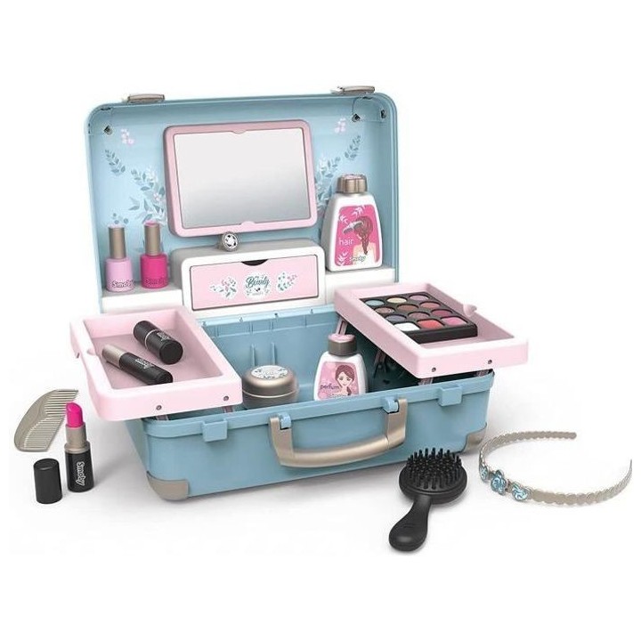 Smoby - My Beauty Vanity - Valise Beauté pour Enfant - Coiffure + Ong