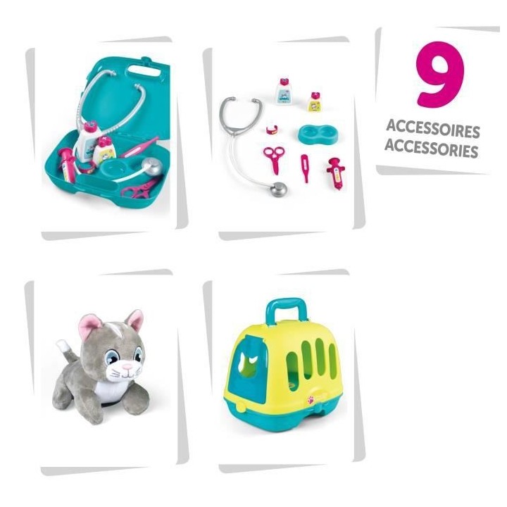 Smoby chariot médical électronique - des 3 ans