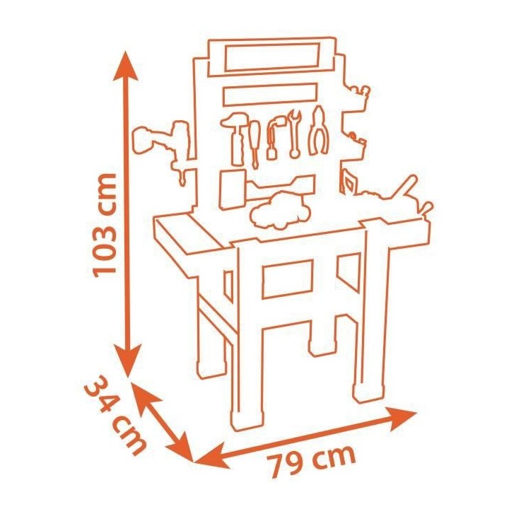 B+D ETABLI BRICOLO CENTER