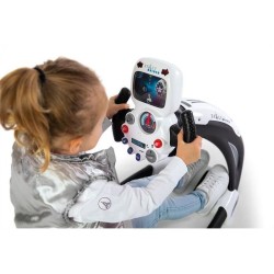 Smoby - V8 Driver Space - Simulateur de Conduite pour Enfant - Navette Spatiale - Volant Electronique - Sons et Lumieres