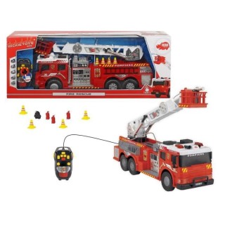DICKIE - Camion pompiers filoguidé 62cm rouge