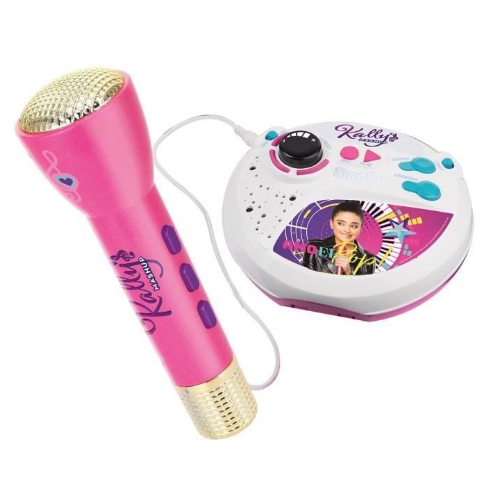 SMOBY Kally's Mashup Microphone Sur Pied