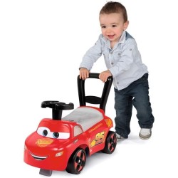 Smoby - Cars - Porteur Auto - Fonction Trotteur - Volant Directionnel - Pour Enfant Des 10 Mois - Coffre a Jouets - 720534