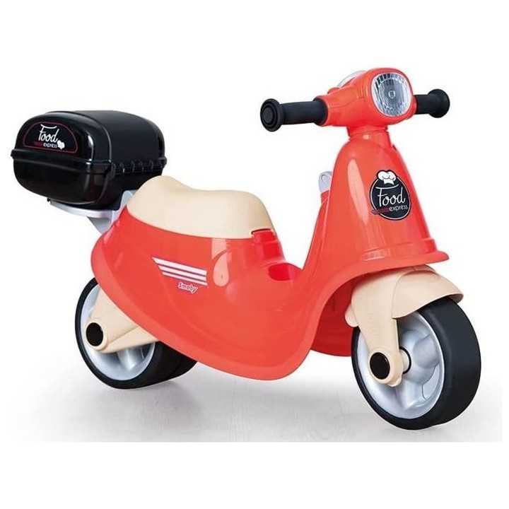 Smoby - Porteur Scooter Food Express - Pour Enfant Des 18 Mois - Roues