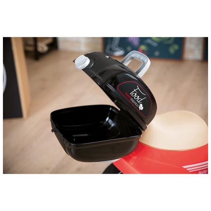 Smoby - Porteur Scooter Food Express - Pour Enfant Des 18 Mois - Roues