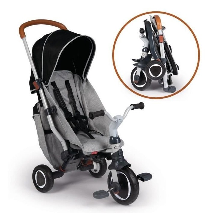 Porteur Tricycle Evolutif Robin Trike - Avec frein - SMOBY